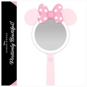Impressions  X Disney Minnie Mouse Bowtiful Handheld Makeup Mirror